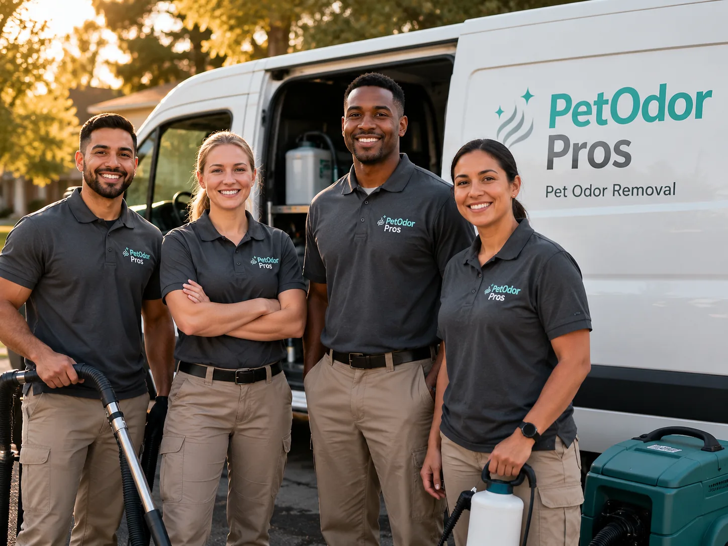 Pet Odor Removal team serving Pitsburg, OH